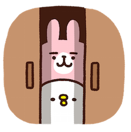 Piske & Usagi sticker #14