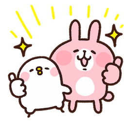 Piske & Usagi sticker #16