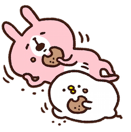 Piske & Usagi sticker #17