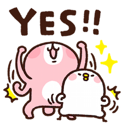 Piske & Usagi sticker #22