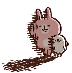 Piske & Usagi sticker #42