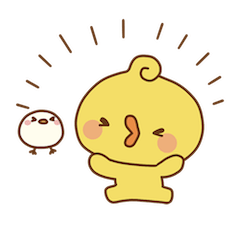 Piyomaru and Friends sticker #01