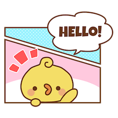 Piyomaru and Friends sticker #09