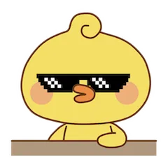 Piyomaru and Friends sticker #17 - download as WEBP.