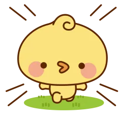 Piyomaru Playground sticker #5 - download as WEBP.