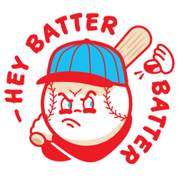 Play Ball sticker #06