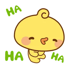 Playful Piyomaru sticker #1 - download as WEBP.