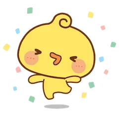 Playful Piyomaru sticker #5 - download as WEBP.