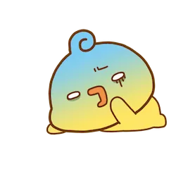 Playful Piyomaru sticker #9 - download as WEBP.