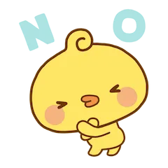 Playful Piyomaru sticker #12 - download as WEBP.