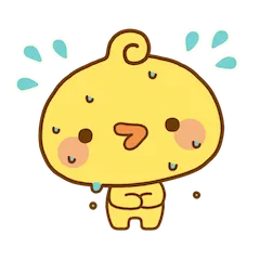 Playful Piyomaru sticker #13 - download as WEBP.