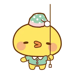 Playful Piyomaru sticker #17 - download as WEBP.