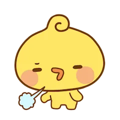 Playful Piyomaru sticker #20 - download as WEBP.