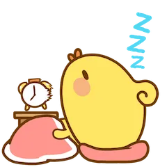 Playful Piyomaru sticker #21 - download as WEBP.