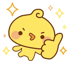 Playful Piyomaru sticker #23 - download as WEBP.