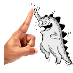 Playing with Drogo sticker #04