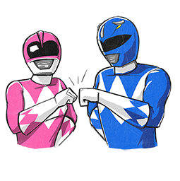 Power Rangers sticker #02