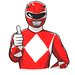 Power Rangers sticker #03