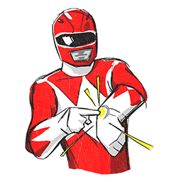 Power Rangers sticker #10