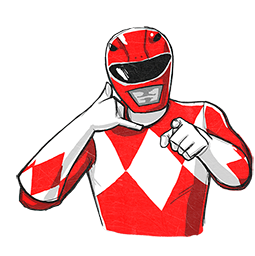 Power Rangers sticker #16