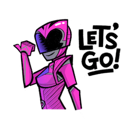 Power Rangers le film sticker #08