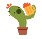 Prickly Pear sticker #10