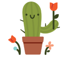 Prickly Pear sticker #30