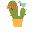 Prickly Pear sticker #36