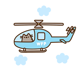 Pusheen Eats sticker #04