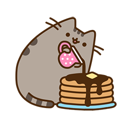 Pusheen Eats sticker #11