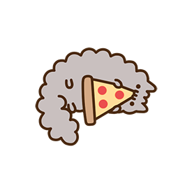 Pusheen Eats sticker #12