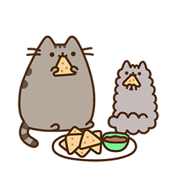 Pusheen Eats sticker #18