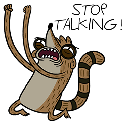 Regular Show sticker #02