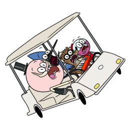 Regular Show sticker #11