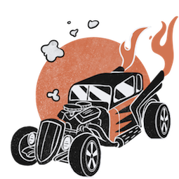 Revved Up sticker #16