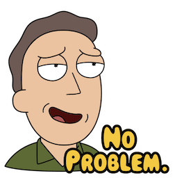 Rick and Morty sticker #14