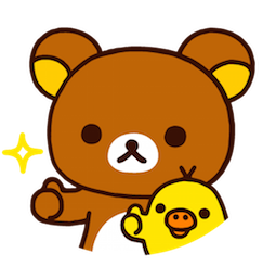 Rilakkuma sticker #05