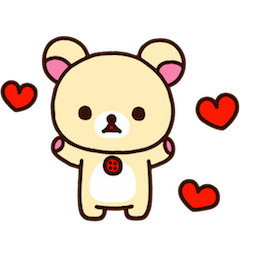 Rilakkuma sticker #21