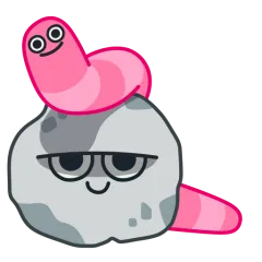 Rock sticker #3 - download as WEBP.