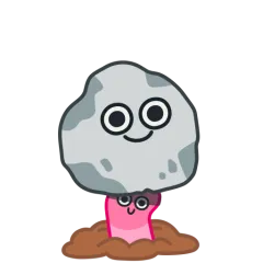 Rock sticker #18 - download as WEBP.