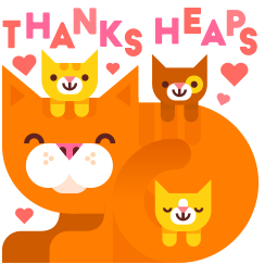 Say Thanks sticker #05