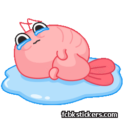 Креветка Шримпи стикер #6