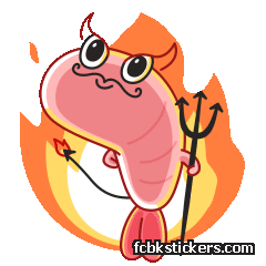 Креветка Шримпи стикер #7