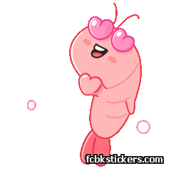 Креветка Шримпи стикер #10