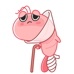 Стикер Креветка Шримпи #13