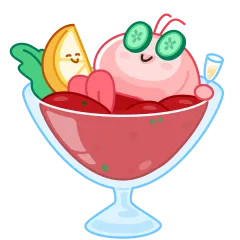 Креветка Шримпи стикер №4 - скачать в формате WEBP.