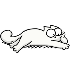 Simon’s Cat sticker #03