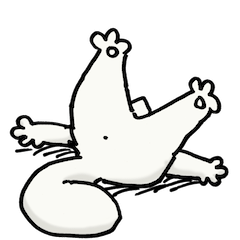 Simon’s Cat sticker #05