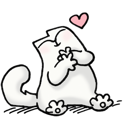 Simon’s Cat sticker #09