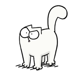 Simon’s Cat sticker #10